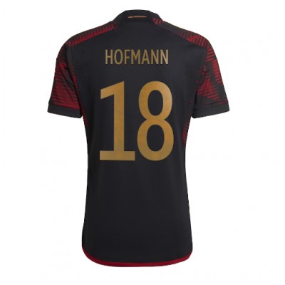 Fotballdrakt Herre Tyskland Jonas Hofmann #18 Bortedrakt VM 2022 Kortermet